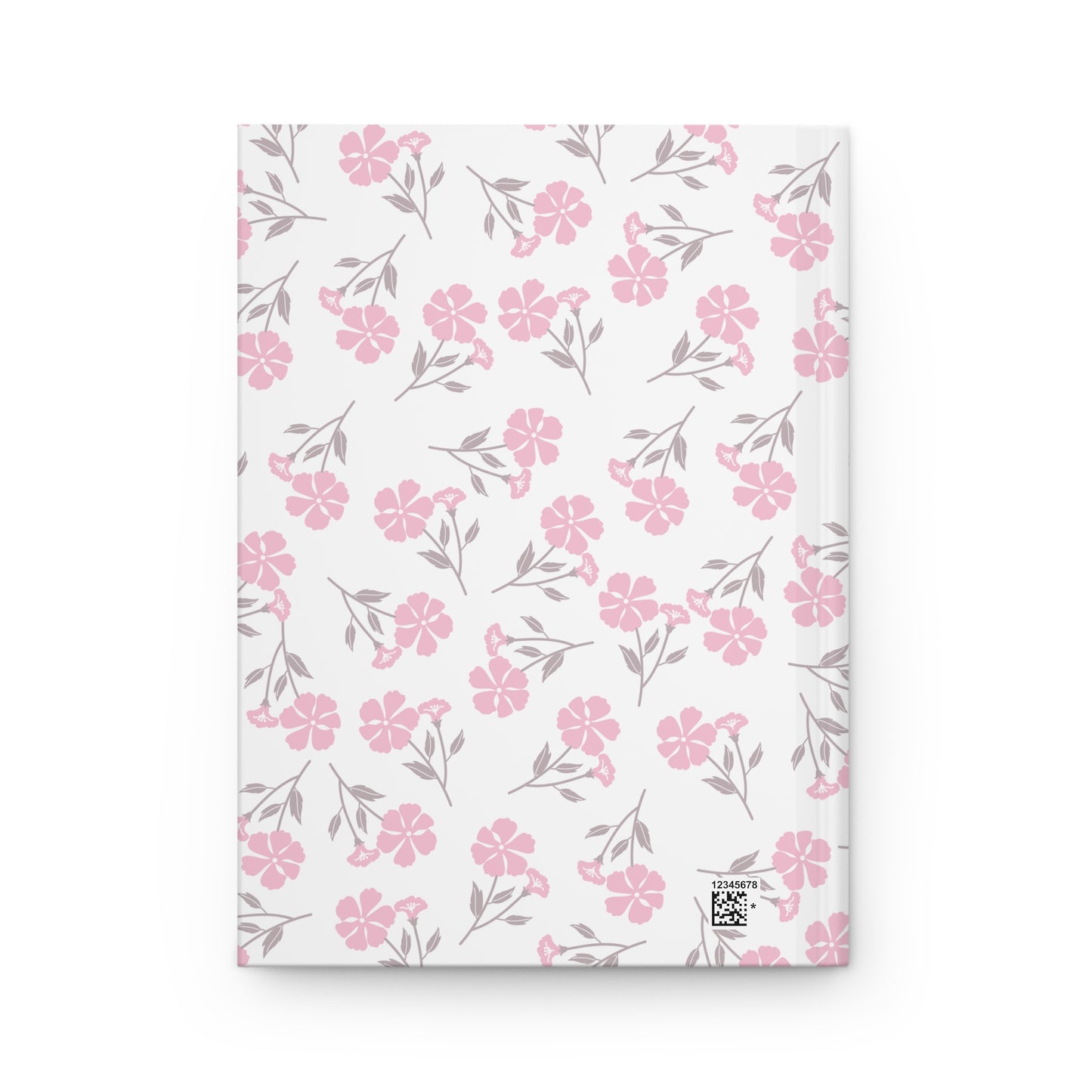 QuietZen Daily Journal — Floral Hardcover Lined Notebook for Women