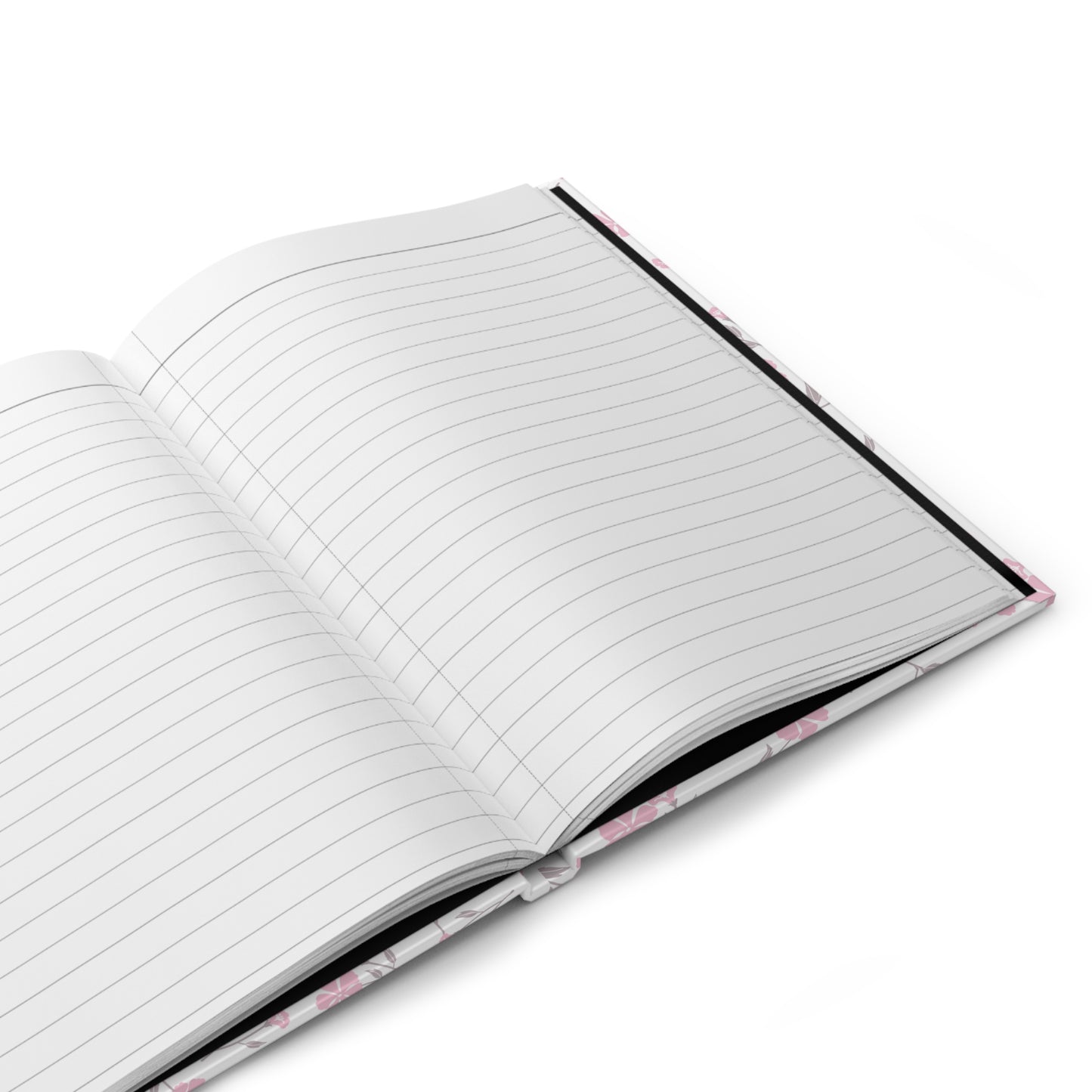 QuietZen Daily Journal — Floral Hardcover Lined Notebook for Women