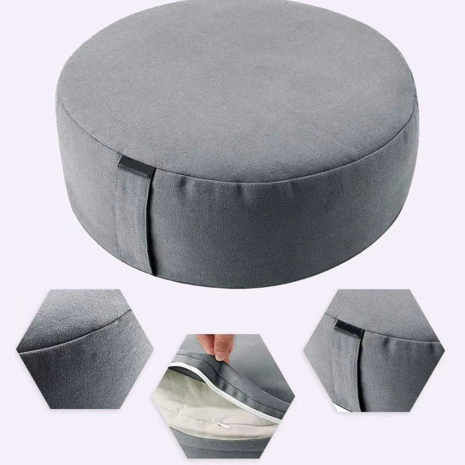 Meditation Cushion Soft Comfortable 13 Inch with Removable Cover Floor Seat Cushion for Relaxation Bedroom Balcony Indoor Home