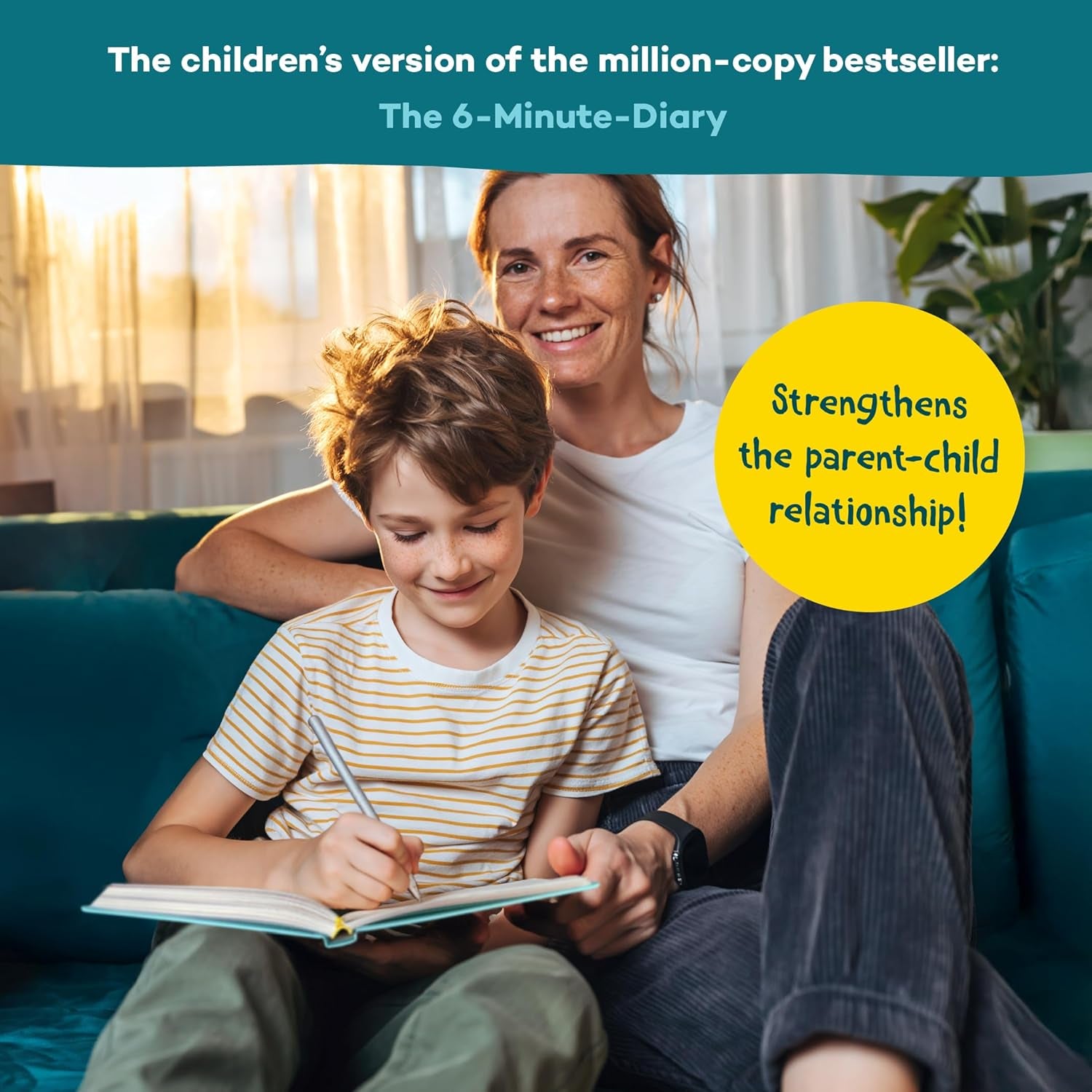 6-Minute Kids Diary – Journal for Kids 6-12 to Develop a Happy Self Mindfulness and Positive Habits – Kids Gratitude Journal for Girls & Boys