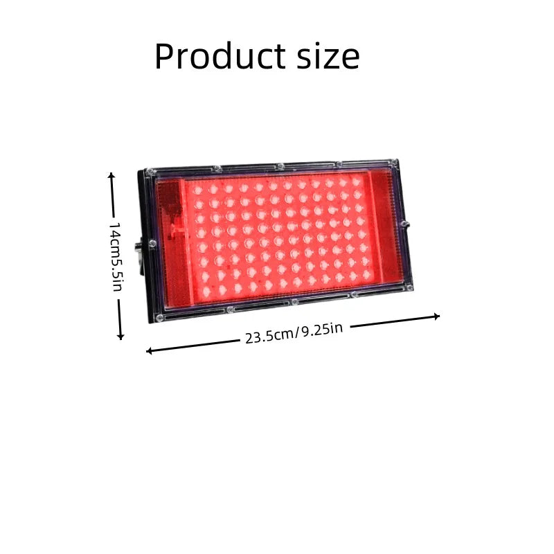 96Leds Red Light Therapy Panel Lamp for Facial anti Aging Skin Care Beauty 660Nm Infrared Light Skin Care Device Beauty Health