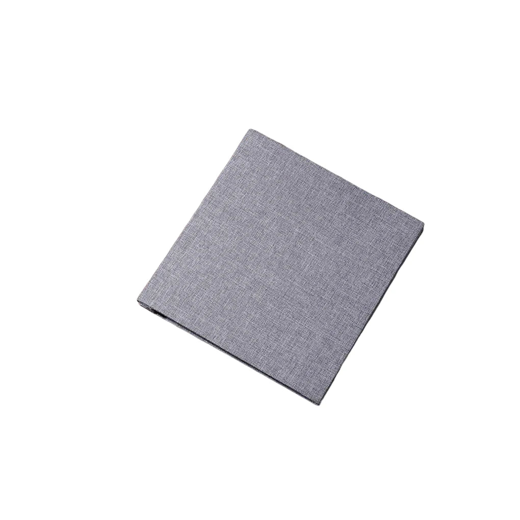 16 Inch Linen DIY Photo Album Photos Books Sticky Handcraft Albums Scrapbooking Memory Book for Brown/Black Page