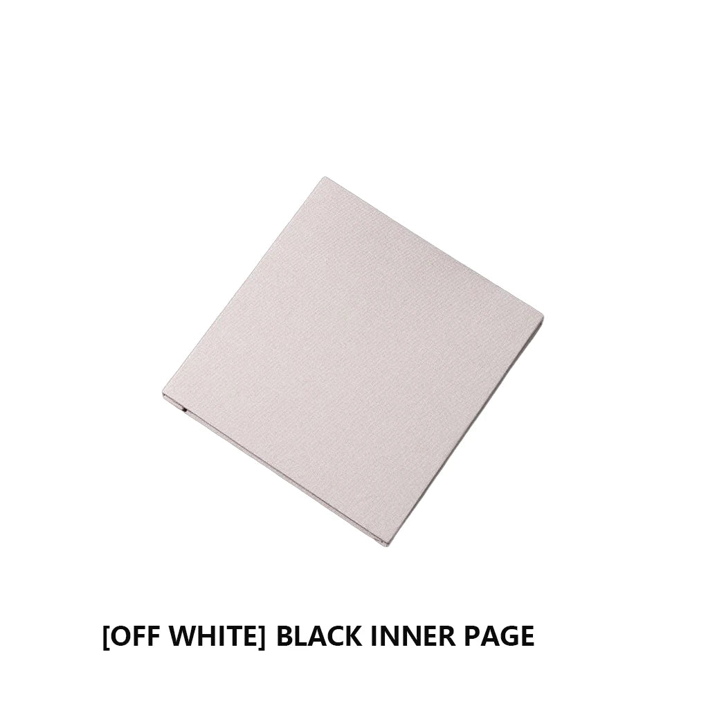 16 Inch Linen DIY Photo Album Photos Books Sticky Handcraft Albums Scrapbooking Memory Book for Brown/Black Page