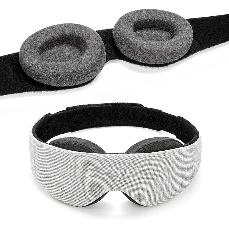 100% Blackout and Zero Eye Pressure Sleep Mask Comfortable and Adjustable Perfect for Sleeping 3D Sleep Mask for Women and Men