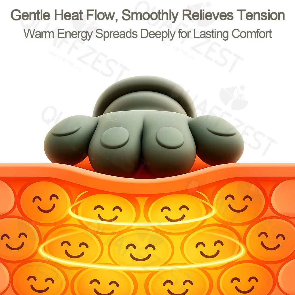 Bionic Finger Neck Shoulder Massager Wireless Neck Cervical Trapezius Kneading Massage Shawl Brushless Motor Neck Masajeador