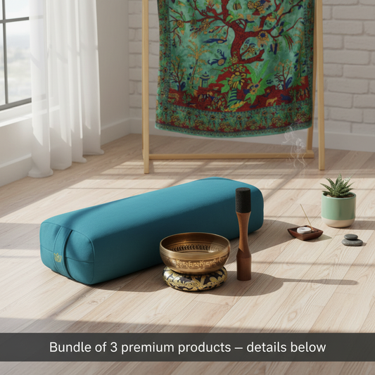 Meditation Corner Setup - Bundle of 3 premium products